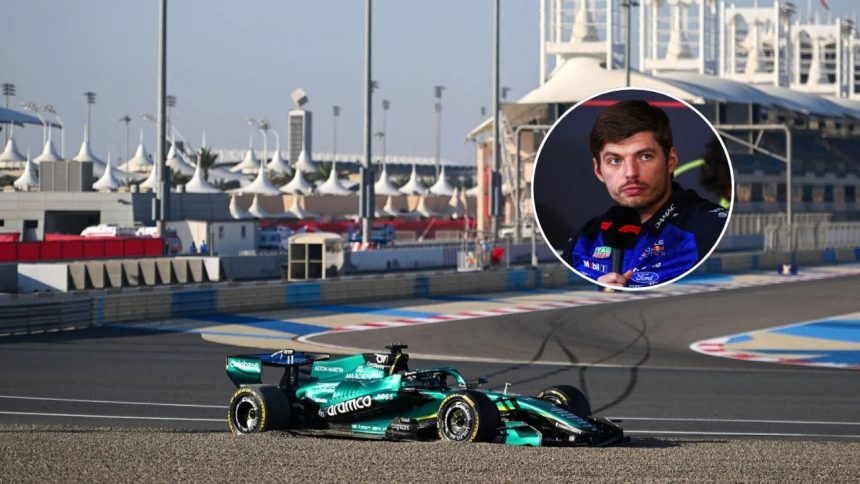 Max Verstappen praying for Honda’s revival after Aston Martin has severe engine issues in Bahrain F1 test