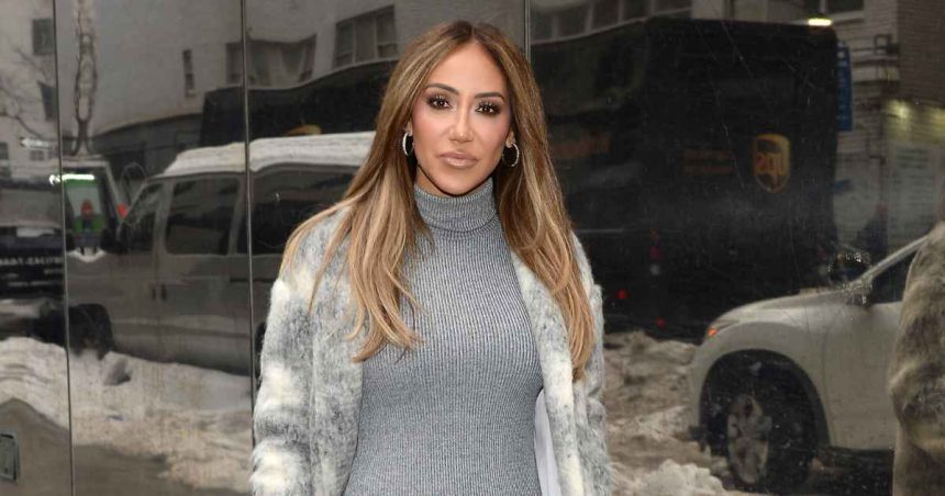Melissa Gorga’s Chic Knit Dress Is Secretly Super Cozy and Warm