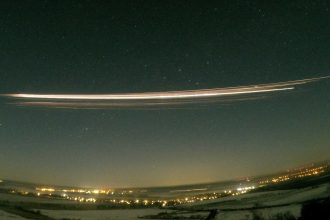 Metal pollution from a rocket reentry detected for the first time