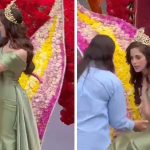 Miss Universe Fatima Bosch Suddenly Collapses on Parade Float, on Video