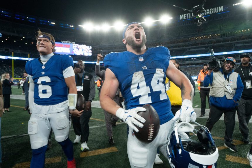 NFL fans troll Jaxson Dart, Cam Skattebo on refusing to touch Lombardi Trophy