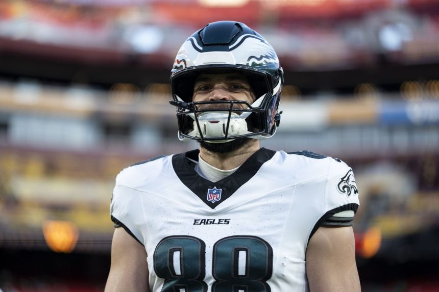 NFL insider opens up about Eagles’ TE plans as ,000,000 contract ends in 2026
