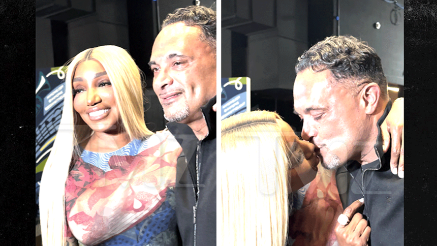 NeNe Leakes Seen Kissing Memphis Attorney at Grizzlies Game