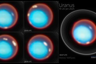 New JWST images reveal the rosy glow of Uranus in unprecedented detail
