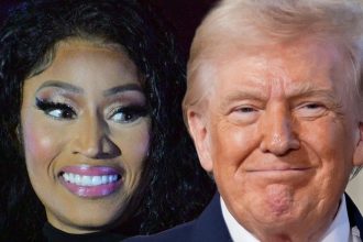 Nicki Minaj Posts Pics Of Herself With A.I.-Generated Donald Trump