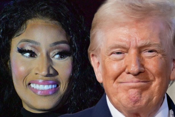 Nicki Minaj Posts Pics Of Herself With A.I.-Generated Donald Trump