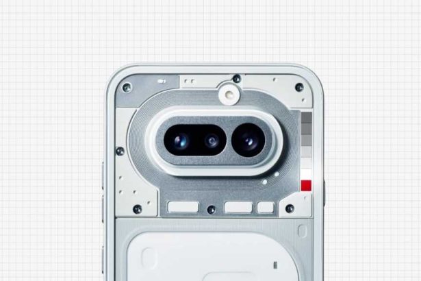 Nothing Phone (4a) Design Reveals New Glyph Bar