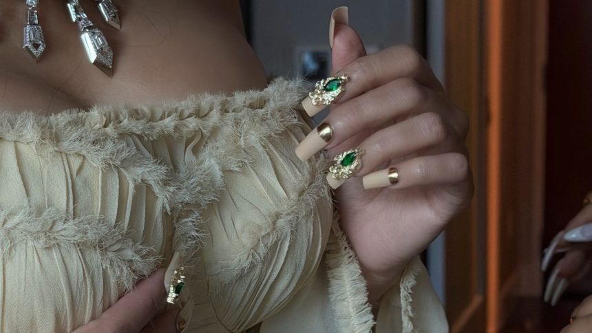 A Closer Look at Cardi B’s “Romantic” Super Bowl Manicure