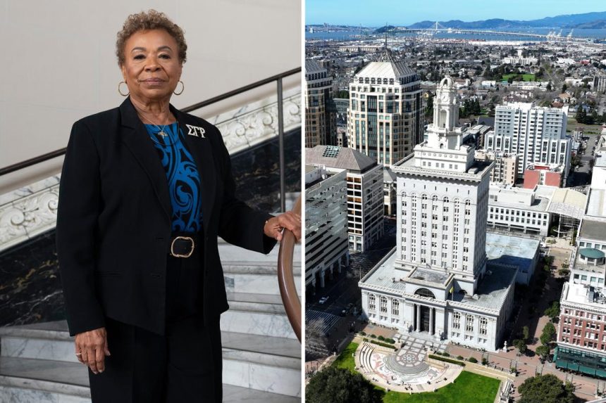 Oakland Mayor Barbara Lee’s car was stolen from her office