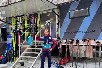 Olympics Jessie Diggins Yolanda wax : NPR