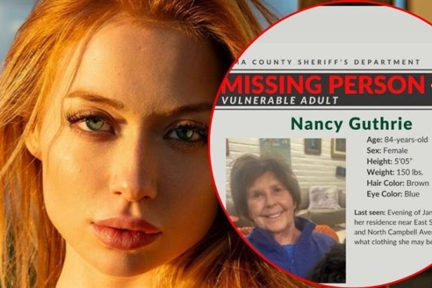 OnlyFans Star Ccinnamon Joins Search For Savannah Guthrie’s Missing Mom