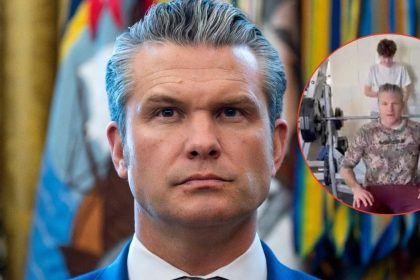 Pete Hegseth Accused of ‘Wearing Makeup’ In ‘Embarrassing’ Workout Video