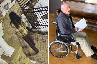 Police release video of suspect in murder of millionaire philanthropist Robert Fuller Jr at DC-area assisted living home
