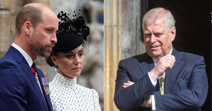 Prince William & Kate Middleton ‘Concerned’ By Andrew in Epstein Files