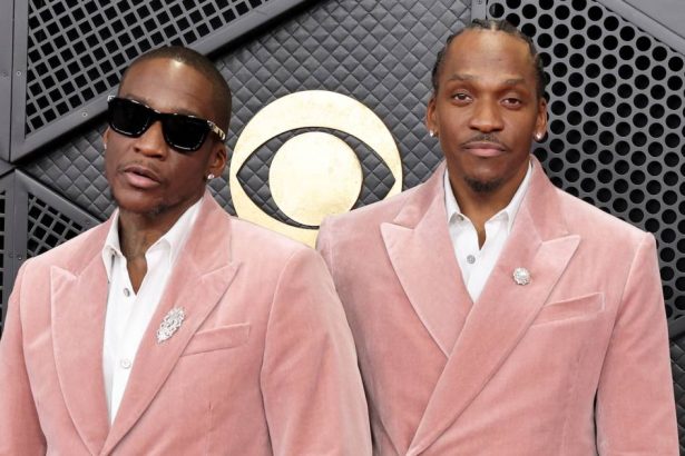 Pusha T Hits Grammys Red Carpet After Being Named in the Epstein Files