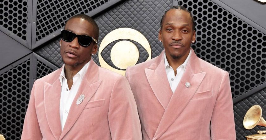 Pusha T Hits Grammys Red Carpet After Being Named in the Epstein Files