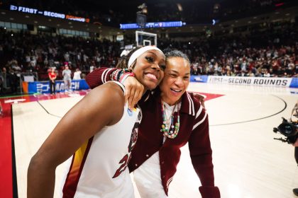 Raven Johnson hilariously shrugs her emotions as Dawn Staley dedicates heartwarming words for South Carolina star