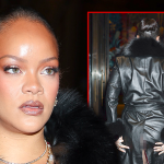 Rihanna Accidentally Flashes Butt While Walking into A$AP Rocky’s Fashion Show