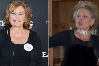 Roseanne Barr Looks Nearly Unrecognizable in Wild Table-Dancing Video