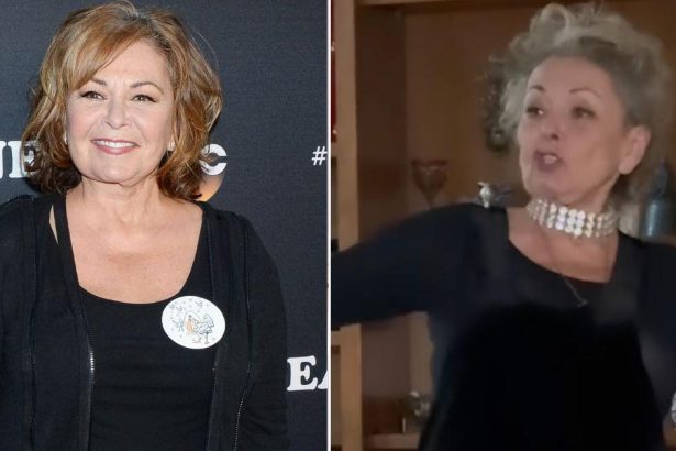 Roseanne Barr Looks Nearly Unrecognizable in Wild Table-Dancing Video