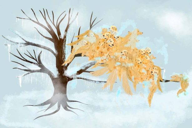 ‘Roughly 109.5 golden retrievers’: a new way to measure ice