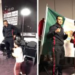 Ryan Garcia Gets Pumped Up Backstage Before Weigh-In, On Video