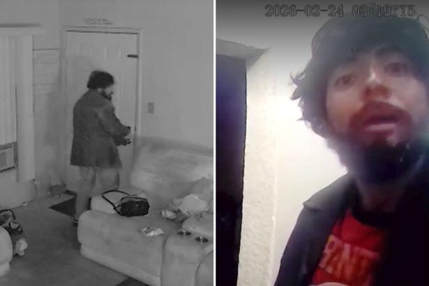 Scraggly creep caught climbing into LA family’s apartment through window while they slept