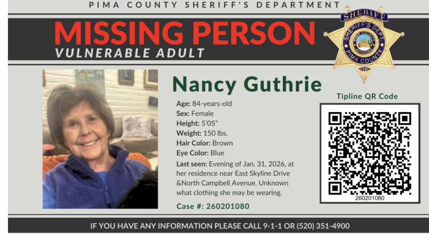 Search underway for Savannah Guthrie’s mother : NPR