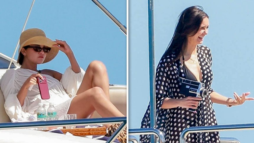 Selena Gomez and Nina Dobrev Turn Up The Heat On Cabo Yacht Getaway