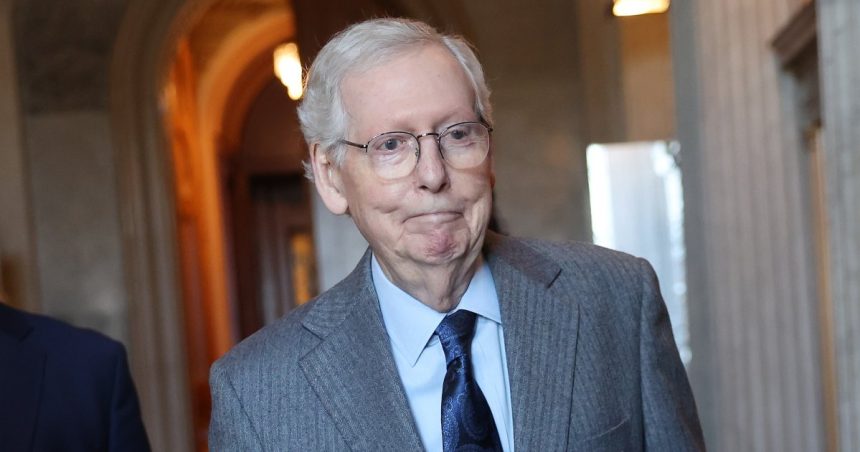 Senator Mitch McConnell, 83, Hospitalized With Flu-Like Symptoms