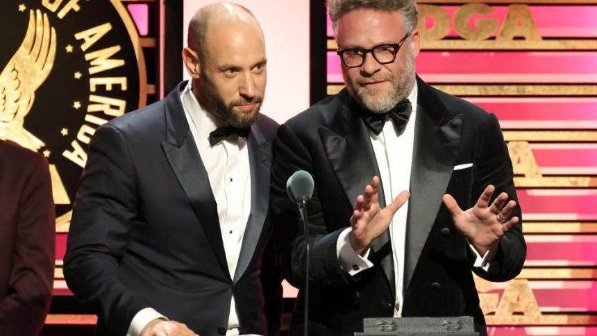 Seth Rogen Hails Catherine O’Hara as ‘Utter Genius’ at DGA Awards