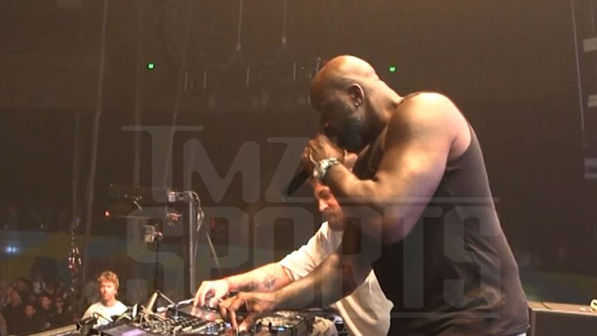 Shaq Throws Epic Pre-Super Bowl Party, Tiesto, T-Pain, Disco Lines Perform