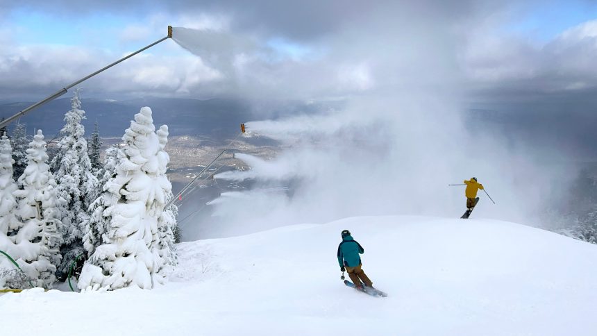 Ski resorts are increasingly reliant on snowmaking. But at what cost?