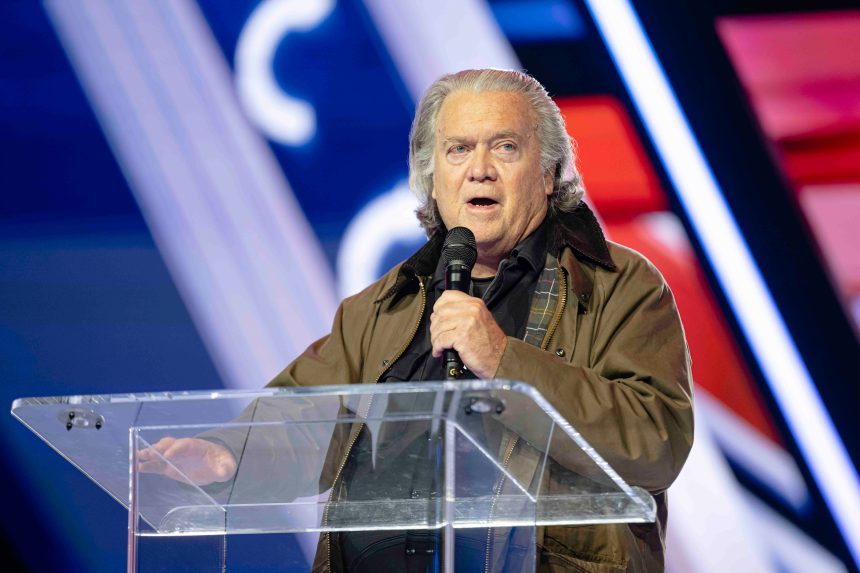 Steve Bannon calls for Trump to deploy ICE and military troops to polling sites