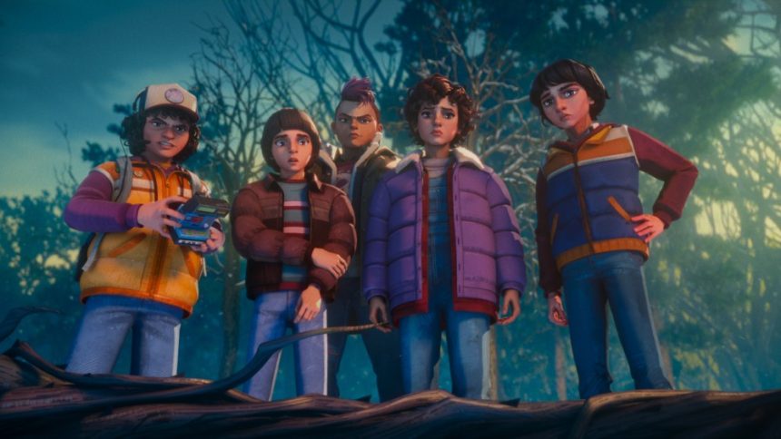Stranger Things Tales From 85 Sets Netflix Release Date in Trailer