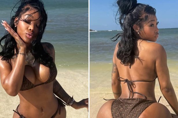 Summer Walker — Fun In Fendi Bikini Beach Babe Pics!