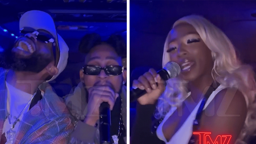 ‘TMZ After Dark’ Grammys Tour Hosted by Marcus Paulk & Stallionaires Pooch