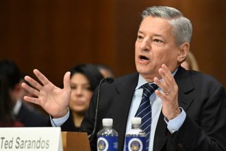 Ted Sarandos Hedges on Netflix Residual Payments at Senate Hearing