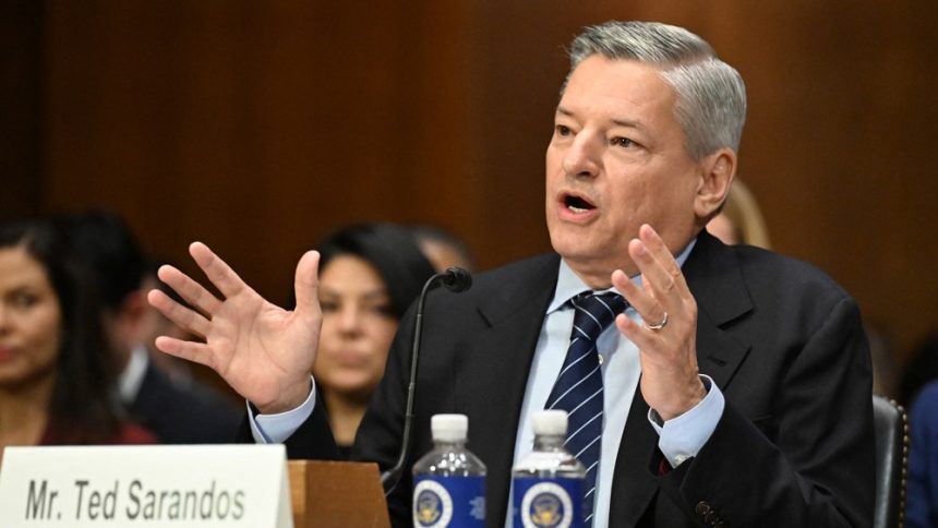 Ted Sarandos Hedges on Netflix Residual Payments at Senate Hearing