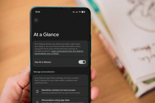 The Pixel’s At A Glance Widget is Getting a Redesign