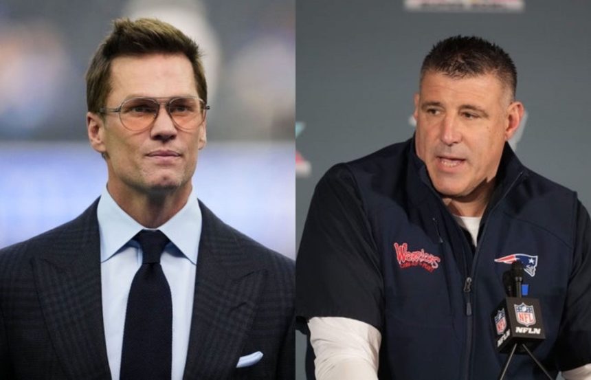 Tom Brady labeled “coward” and “stooge” by Boston radio host after “rooting against” Mike Vrabel’s Patriots