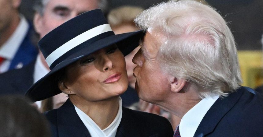 Trump Dodges Question About How He Spent Valentine’s Day With Melania
