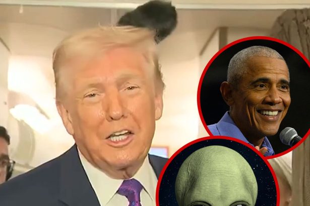 Trump Says Obama Gave Out Classified Information About Aliens