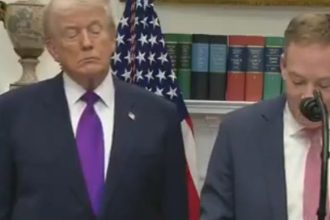 Trump Struggles To Stay Awake While Standing As He Endangers American Lives