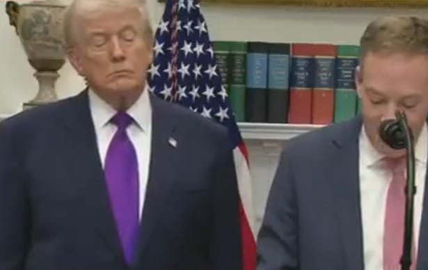Trump Struggles To Stay Awake While Standing As He Endangers American Lives