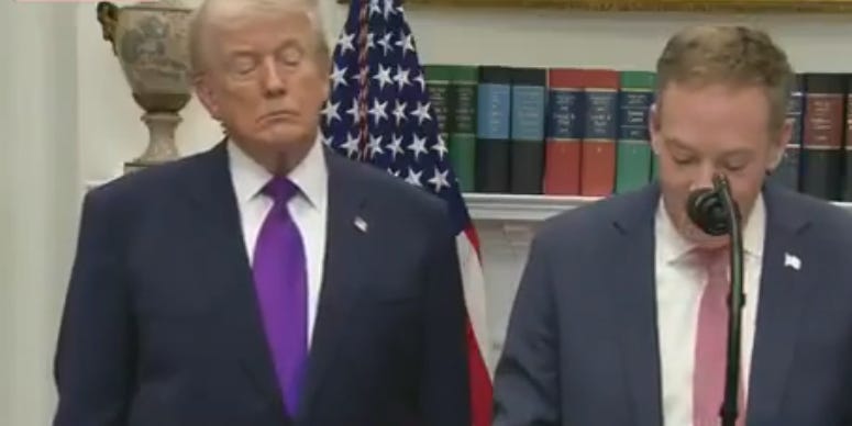 Trump Struggles To Stay Awake While Standing As He Endangers American Lives