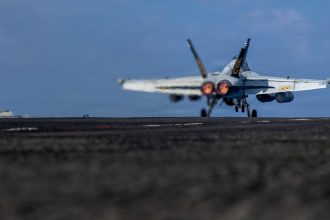 U.S. Shoots Down Iranian Drone That ‘Aggressively’ Approached An Aircraft Carrier, Military Says