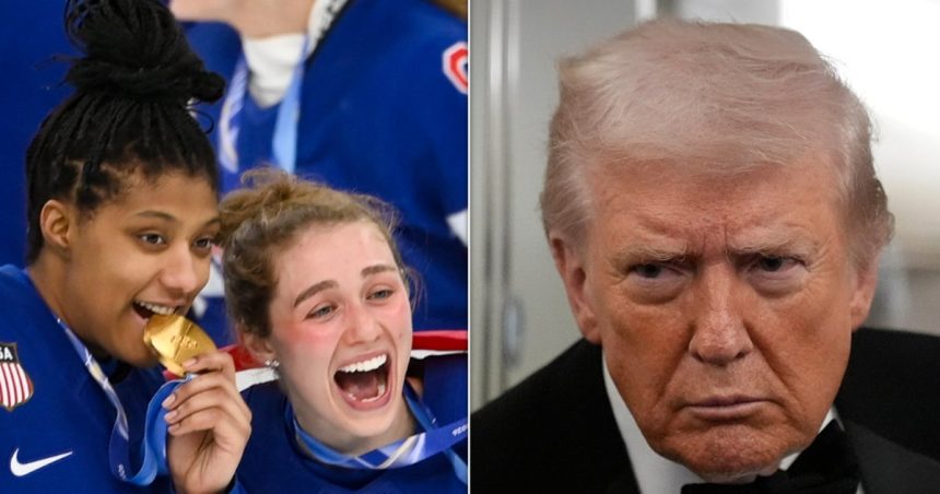 U.S. Women’s Hockey Team Declines Trump’s SOTU Invite After Degrading ‘Joke’