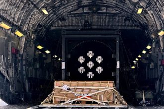 US military airlifts small reactor as Trump pushes to quickly deploy nuclear power : NPR