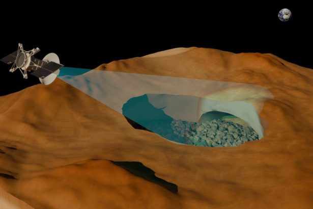 Venus has a massive lava tube